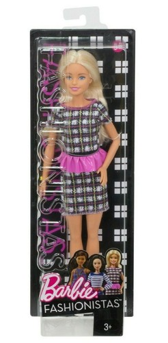 Fashionista Barbie Peplum Power #58 de Mattel cada muñeca se vende por separado serie 1 - Imagen 6 de 8