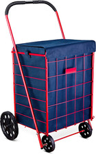 Cubierta del forro del carrito de la compra plegable Ruedas del carrito