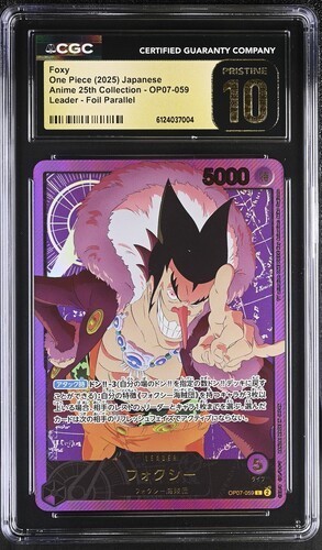 Foxy (Parallel) graded CGC 10 for sale on eBay