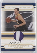 2020 Panini National Treasures Jersey Prime 14/25 Bojan Bogdanovic #JT-BJB 6fs