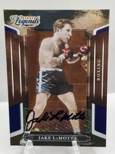 JAKE LaMOTTA 2008 Donruss Americana Sports Legends - BLUE  #13  AUTO #/25 RARE