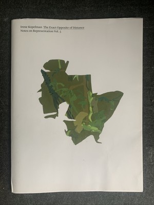 Irene Kopelman - the Exact Opposite of Distance Notes on Representation (PB)