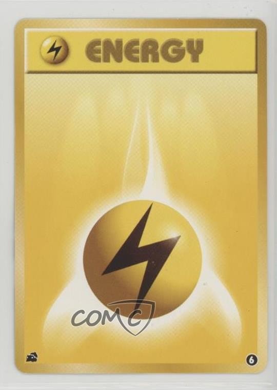 Lightning Energy Japanese Pokemon Intro Pack: Bulbasaur #6 1999