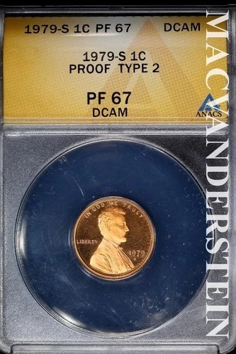 1979-S Lincoln Memorial Cent Proof — photo from another recent sale