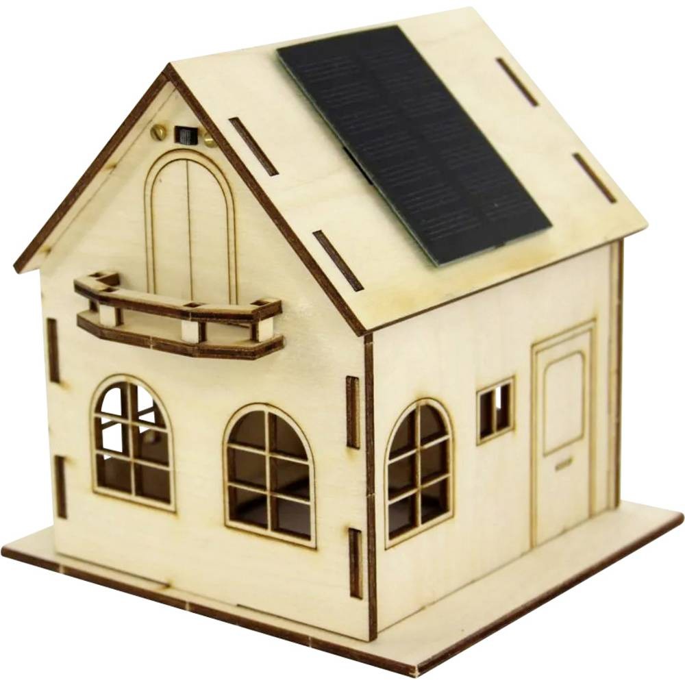 Maison solaire Sol Expert La villa du soleil en bois miniature
