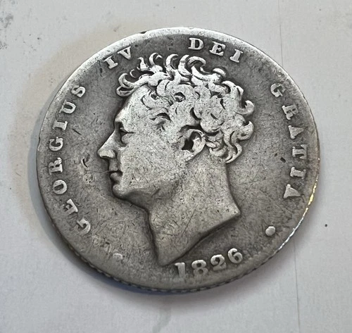 1826 Great Britain Shilling (1816-1837) — photo from another recent sale