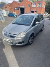 Vauxhall Zafira 59 Plate. 7 Seater 42000 Miles 
