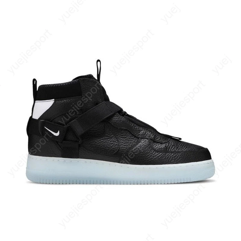 Nike Air Force 1 Utility Mid Black Half Blue for Sale