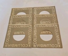 45 RPM 7" RECORD SLEEVES CO. SLEEVE 6 PACK SEE PHOTOS Columbia Records SLV371