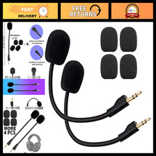 2Pcs Detachable Gaming Microphone - Noise Cancelling for Logitech G PRO X Headse