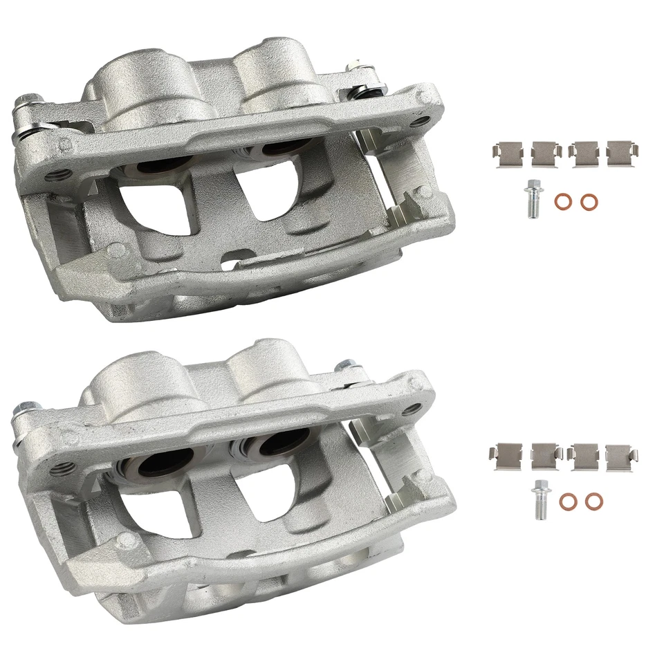 Pinzas de freno delanteras 2 piezas para Dodge Ram 2500 2009-2010 Dodge Ram 3500 2009-2010 Foto 3 de 4