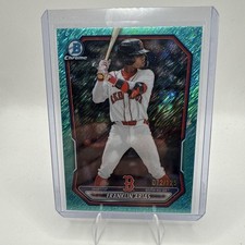 2025 Bowman - Chrome Prospects Franklin Arias #BCP-67 Aqua Shimmer Refractor...