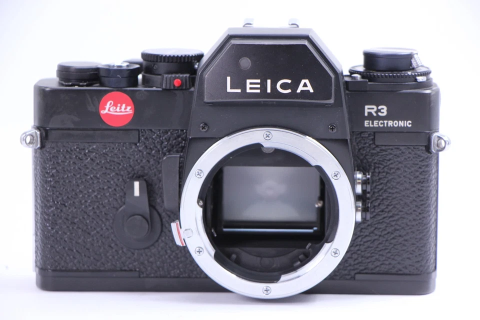 Cámara fotográfica electrónica Leitz Leica R3 negra 35 mm SLR cuerpo R ¡Funciona! Envío gratis Foto 3 de 4