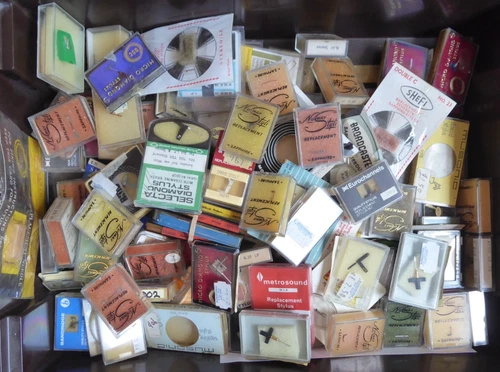 Job Lot 115+ Stylus, Record Player / Turntable Styli  Various Needles Old Stock