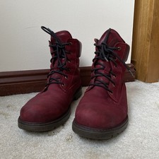 CAMEL ACTIVE OUTBACK GT72 BOOTS WOMEN SIZE 7.5 EU41/42 WINE NUBUCK LEATHER WINTE