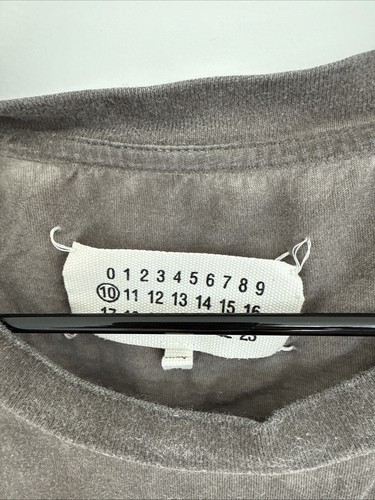 Maison Margiela Bronze Grey T Shirt Size Small - Picture 3 of 4