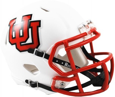 Utah Utes Riddell Utes Throwback Speed Mini Helmet