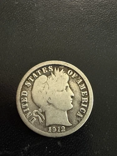 1912 S Barber Liberty Head Dime G