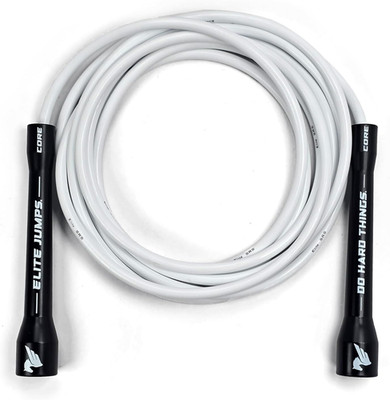 Elite Jumps Adjustable Jump Rope   6Mm PVC Training Rope for Fitness & Cardio | 