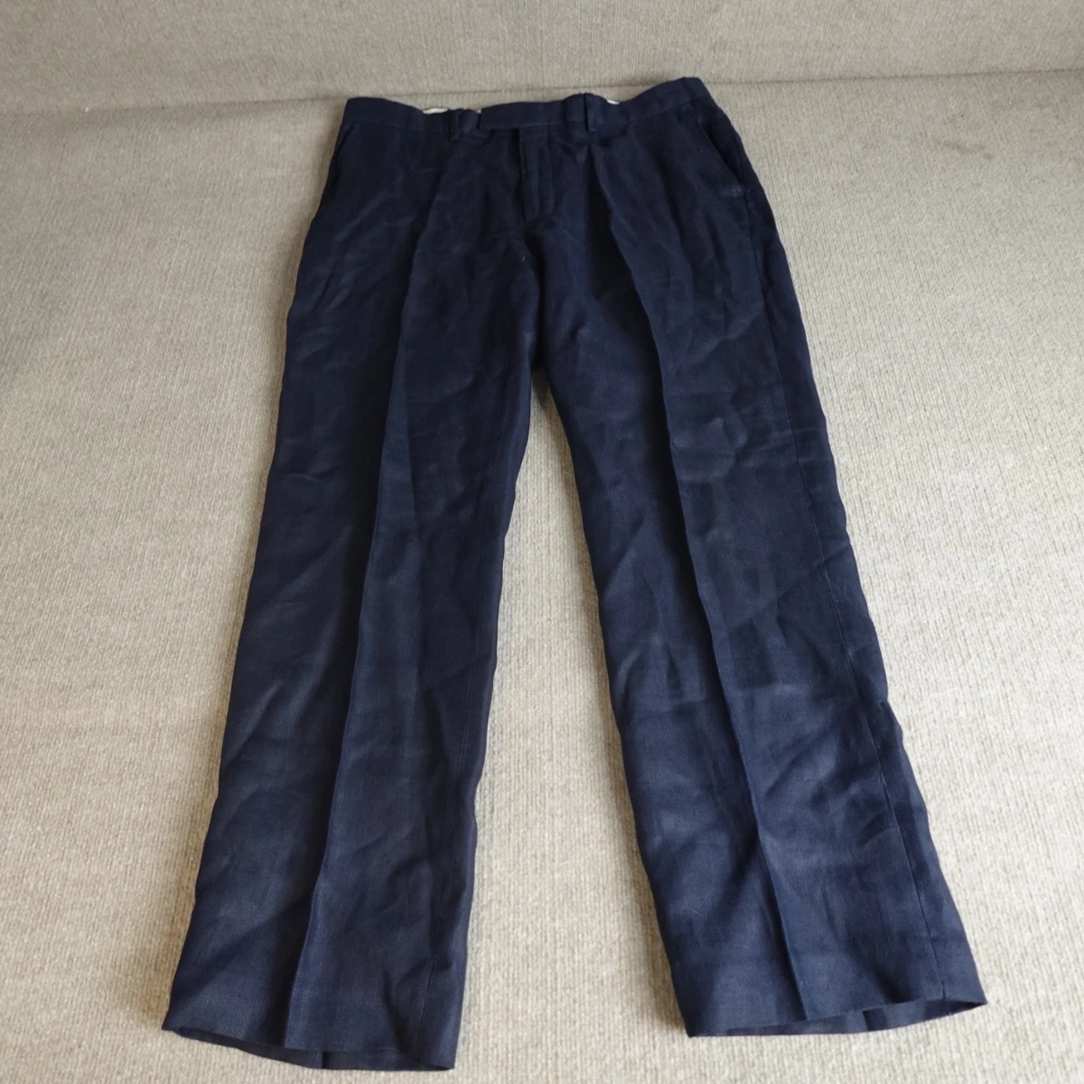 Polo Ralph Lauren Blue Linen Pants for Men for sale | eBay