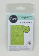 SI1 Sizzix Mini Multi-level Textured Impressions Deco Leaves 666264 NEW