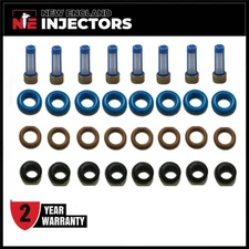 Chevy GMC 5.3 5.7 6.0 V8 Fuel Injector Service/Rebuild Kit Orings Filters Pintle