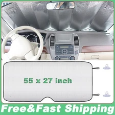 Foldable Auto Car Front Window Windshield Sun Shade Shield Cover Visor UV Block