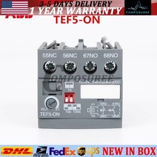 ABB Electrifying Delay Head TEF5-ON Contactor Timer Module Time Delay Relay