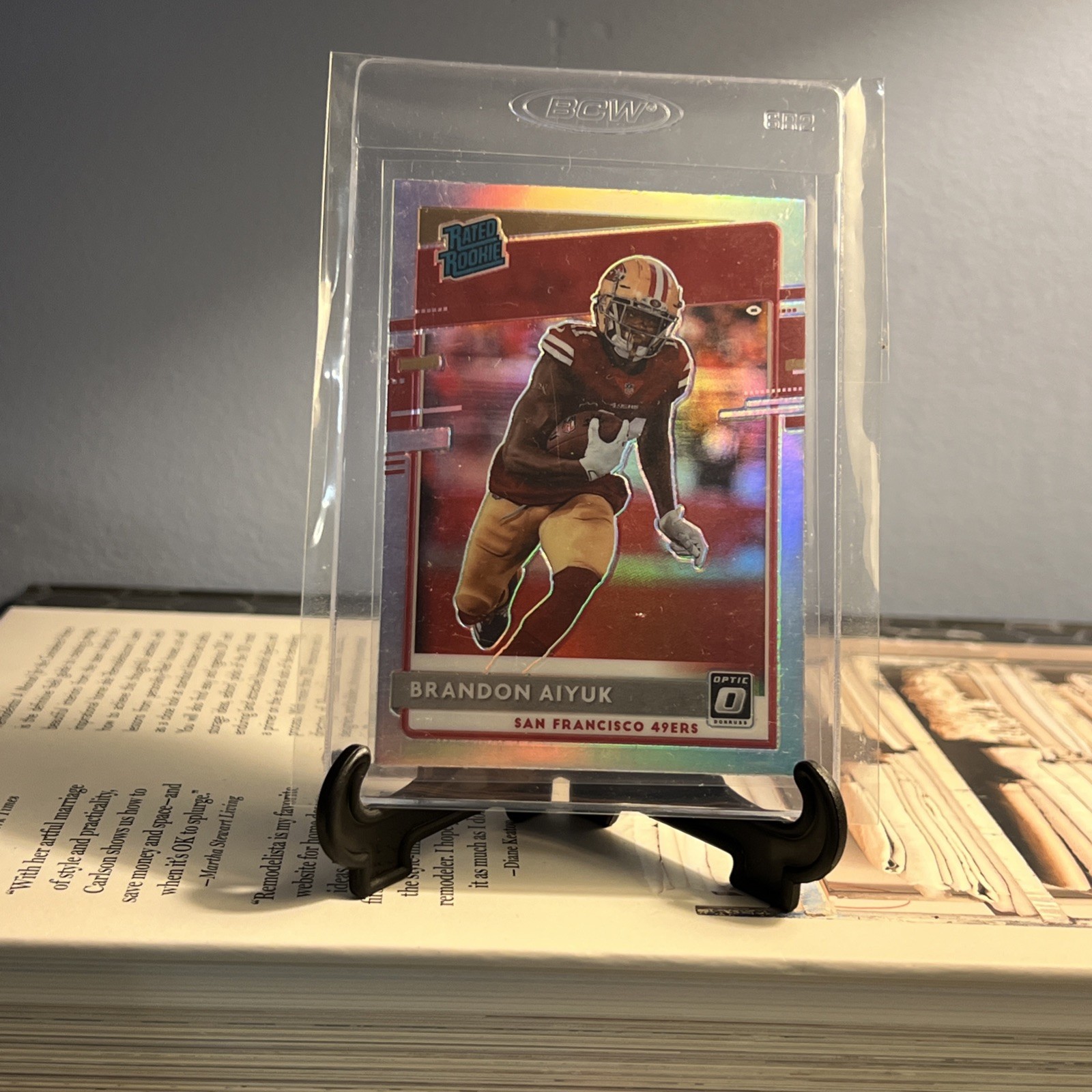 2020 Panini Donruss Optic - Rated Rookies Brandon Aiyuk #169 Holo Prizm (RC)