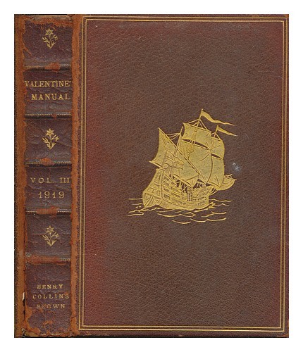 NON DICHIARATI Di san valentino manuale del vecchio -York. N.3 1919-No.12 1928