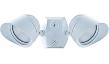 BRAND NEW RAB Lighting BULLET2x12NW Adjustable Two Lamp LED Floodlight, WHITE
