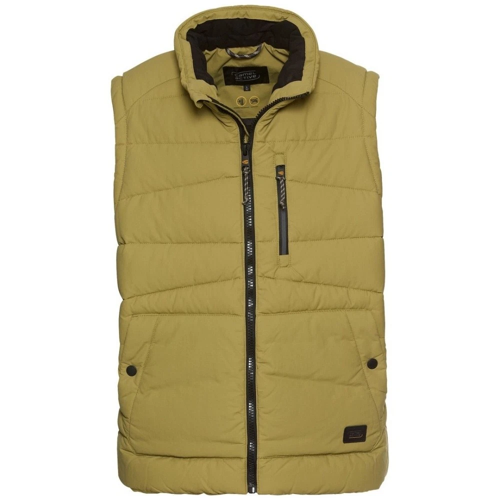 Gilet Uomo Camel Active – Leggero, Con Colletto E Due Tasche - 3