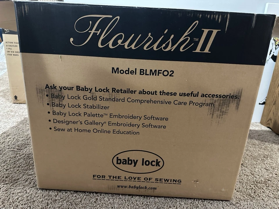 Baby Lock Flourish 2 Embroidery Machine - BLMFO2 (PD1115966) - Image 4 of 4