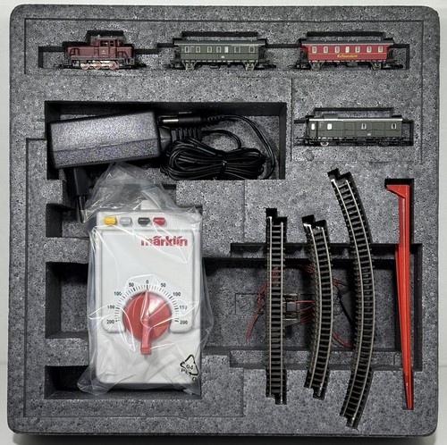 Märklin Z 81871 Startset V60 + 3 Personenwagen DB Ep.III gebraucht & OVP | Zustand: Gebraucht