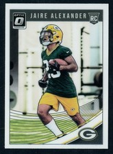 2018 Panini Donruss Optic Jaire Alexander Rookie #109 Green Bay Packers RC