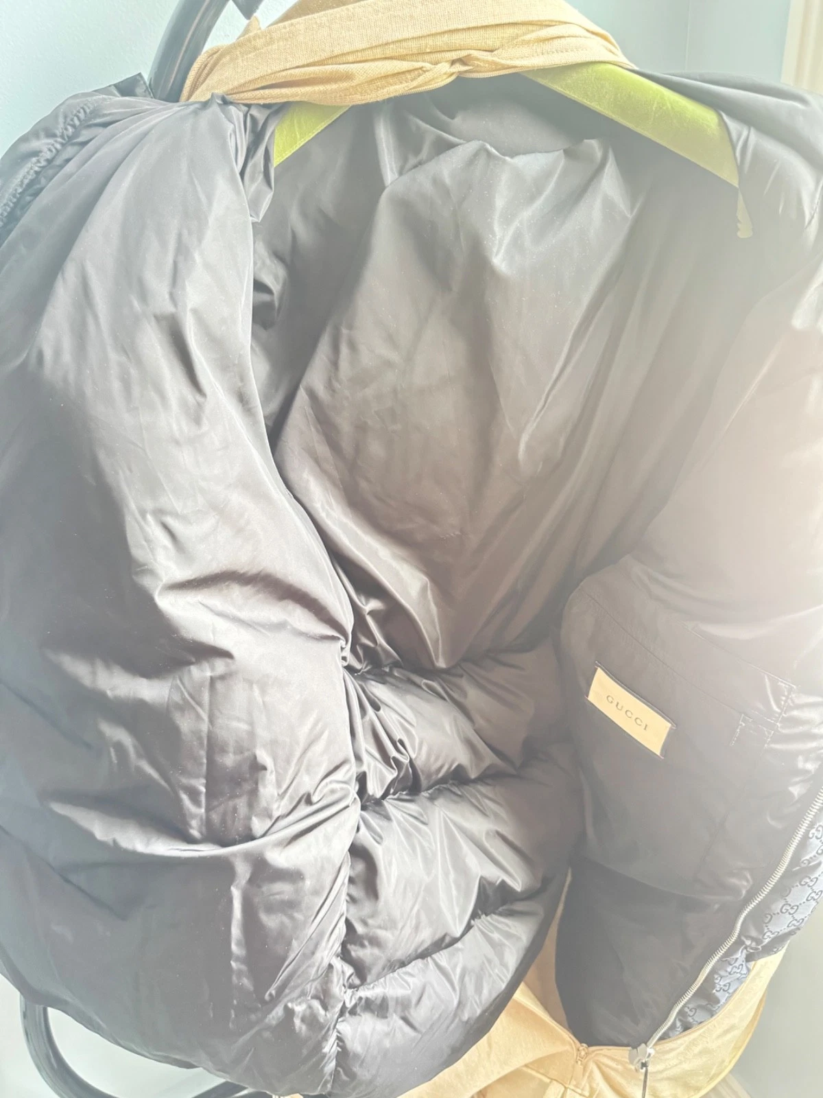 Gucci Puffer Monogram Giacca Nylon