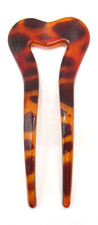 Faux Tortoise Vintage Two Stick Hair Spots Comb Accessory Taiwan