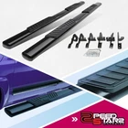 FOR 09-14 FORD F150 SUPERCREW CAB BOLTON 5" BLACK COATED OVAL STEP NERF BAR/RAIL