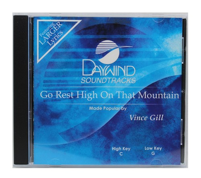#ad #ad Go Rest High On That Mountain Made Popular Vince Gill NEW CD Accompaniment $15.40