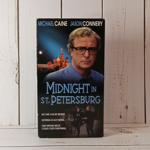 Midnight in St Petersburg VHS Tape 1996 Spy Thriller MIchael Caine Jason Connery - Imagen 8 de 8