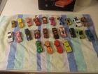 Vintage Hot Wheels Lot -  + 23 Hot Wheel Cars Some Redline + 1 Matchbox + Case