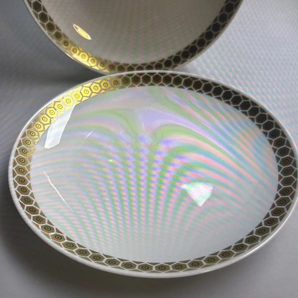 Fürstenberg Kuchenteller für 2 Personen Galerie Goldbordüre 02826 ca. 19,2 cm DM - Bild 4 von 4