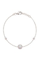 Latelita WeißEr Opal Armreif Silber 925 Sterling Silber CZ