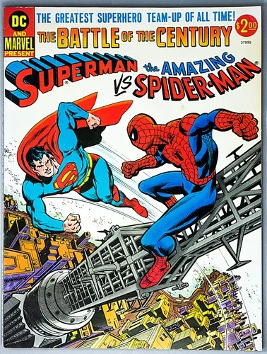 SUPERMAN VS THE AMAZING SPIDERMAN The Battle Of The Century 1976 Oversized Comic