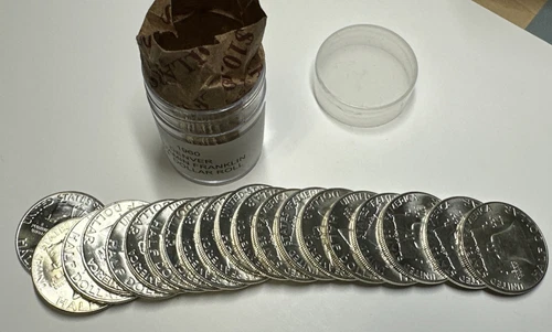 1960-D Franklin Half Dollar Uncirculated/ BU  Roll