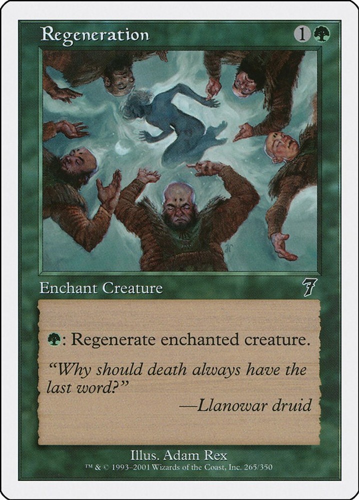 Regeneration Normal [7ED - 265] LP Magic7th Edition