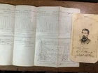 1863 - 36th OHIO Inf., Co. "B" - January Report for 105 Union Soldiers in KY