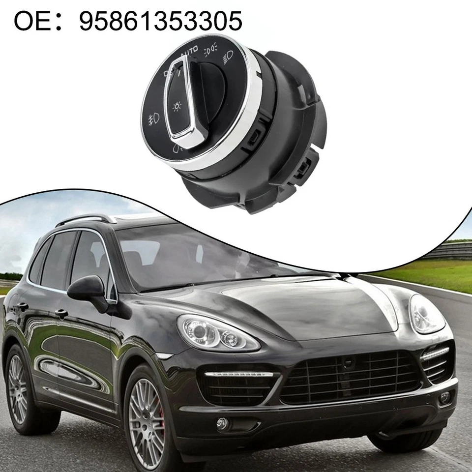 Switch for Porsche For Cayenne For Macan Headlight Functionality 95861353305 - Image 4 of 4