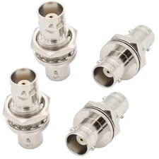 Bnc Female To Female Adapter Bulkhead Connector Coax Extension Bnc Coupler For C