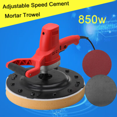 Electric Concrete Cement Mortar Trowel Wall Plaster Smoothing Polishing Machine